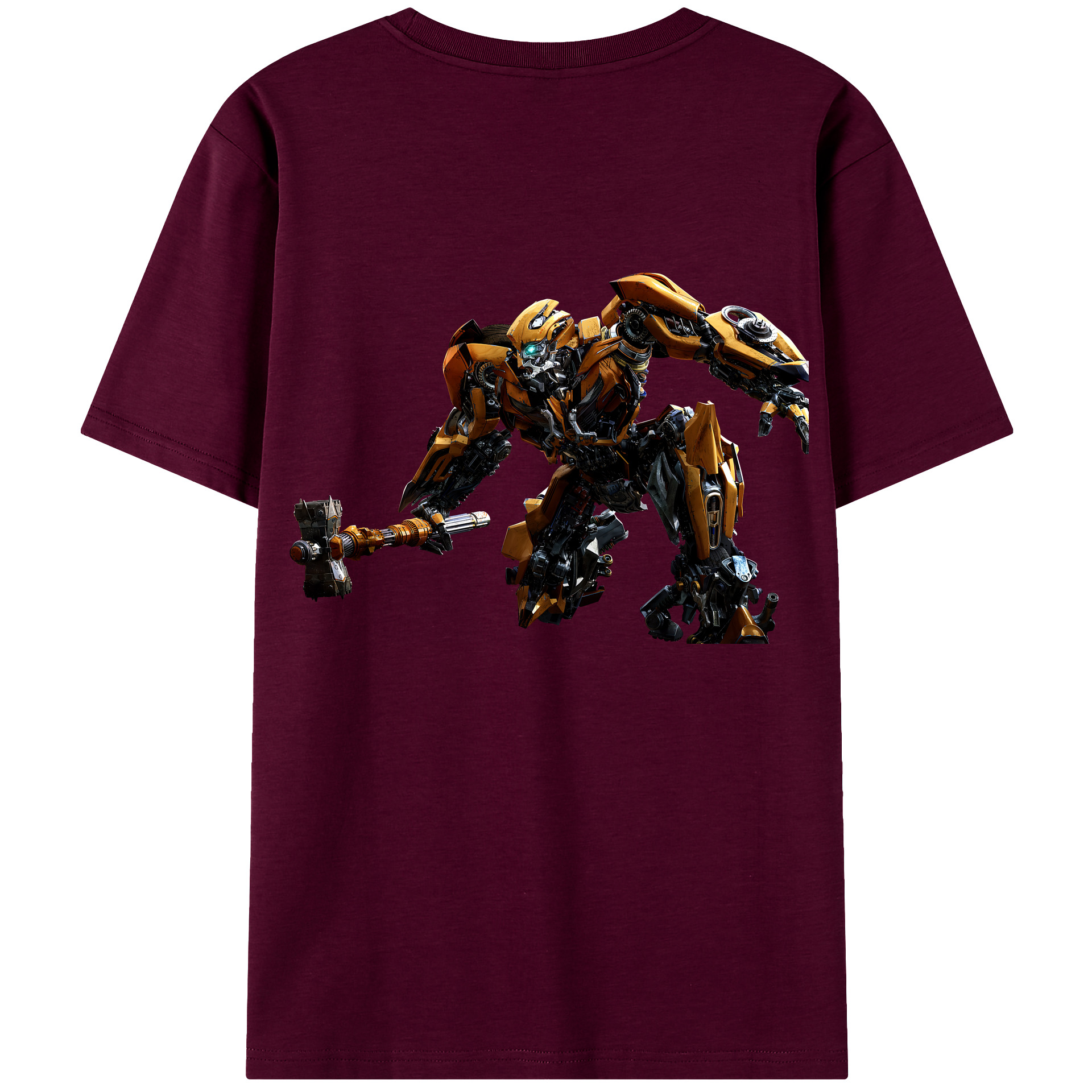 （画像用） Transformers トランスフォーマー レディース半袖Tシャツ(バックプリント)